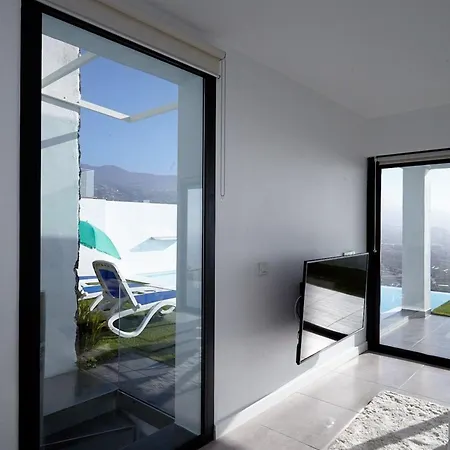 Los Olivos- Haus Mit Beheizbarem Infinitypool 펜션 Santa Úrsula